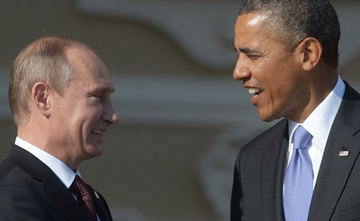 Tổng thống Putin vừa chúc mừng sinh nhật ông Obama