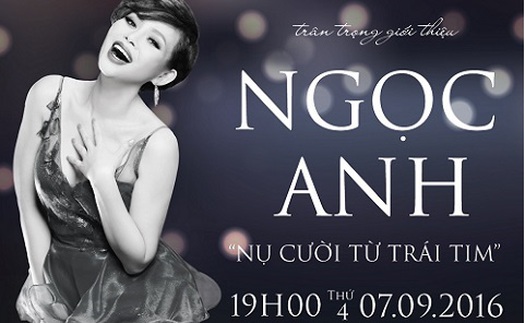 Ngọc Anh làm show để kiếm 250 triệu đồng làm từ thiện