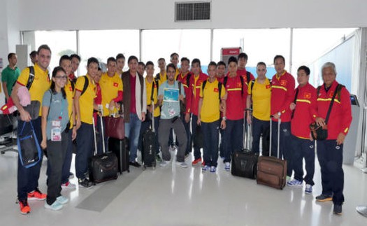 ĐT futsal Việt Nam trong ngày đầu tiên ở Colombia