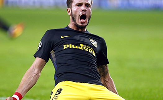 21h15, 17/9, Atletico - Sporting Gijon: Đây, viên ngọc Saul Niguez!