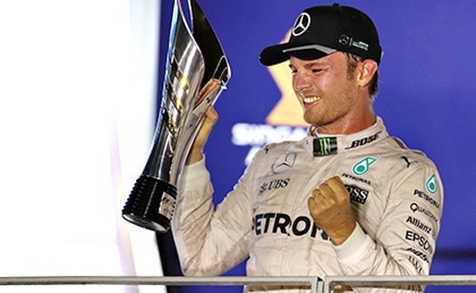 F1 - chặng 15: GP Singapore: Nico Rosberg tái chiếm ngôi đầu