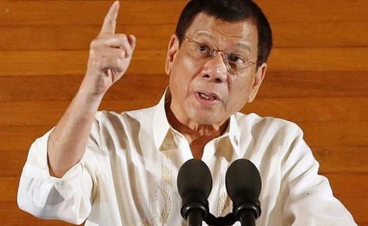 Tổng thống Philippines Duterte 'chào đón sự liên minh với Trung Quốc và Nga'