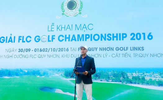 Giải golf FLC Golf Championship 2016 chính thức khởi tranh