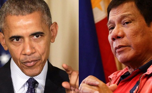 Tổng thống Philippines Duterte lại xúc phạm ông Obama