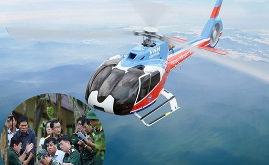 CẬP NHẬT vụ máy bay mất tích: Đã xác định được khu vực máy bay trực thăng rơi
