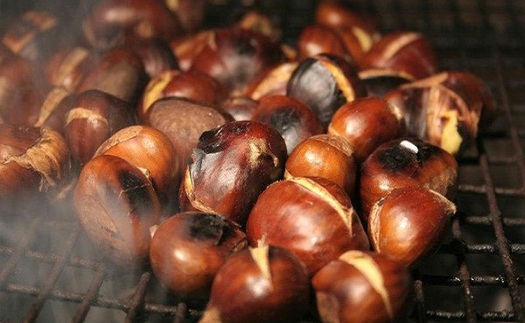 Hạt dẻ nóng: Món ngon cho ngày Đông Hà Nội