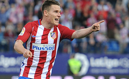 Bị Deschamps bỏ rơi, Gameiro xây lại niềm tin từ Atletico