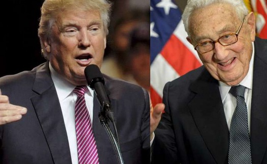 Ông Trump gặp 'quân sư' Kissinger để luận bàn chính trị thế giới