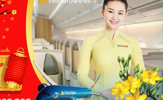 Tết Đinh Dậu 2017: Vietnam Airlines tăng chuyến trên những đường bay nào, mua vé ở đâu?