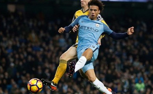 Man City 2–1 Arsenal: Leroy Sane, Sterling tỏa sáng, chủ nhà ngược dòng thành công