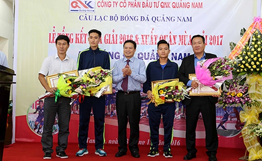 Quảng Nam FC đặt mục tiêu Top 6 V-League 2017