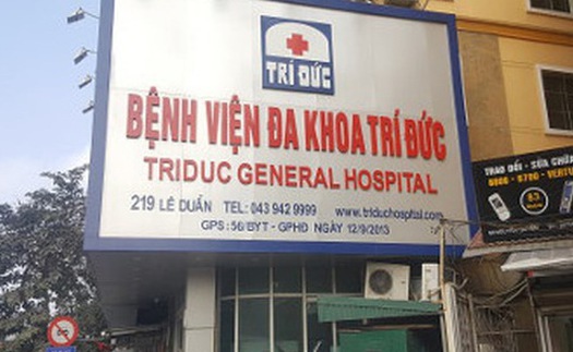 Bộ Y tế chính thức lên tiếng vụ 2 bệnh nhân tử vong tại Bệnh viện Trí Đức