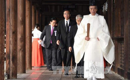 Hàn Quốc lên án Bộ trưởng Quốc phòng Nhật Bản thăm đền Yasukuni