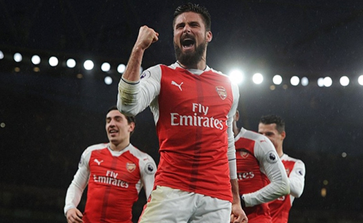 ĐIỂM NHẤN Arsenal 2-0 Crystal Palace: Giroud xứng đáng đá chính, Arsenal chưa bỏ cuộc