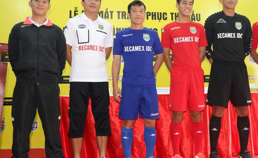 B.Bình Dương hạ chỉ tiêu tại V.League 2017