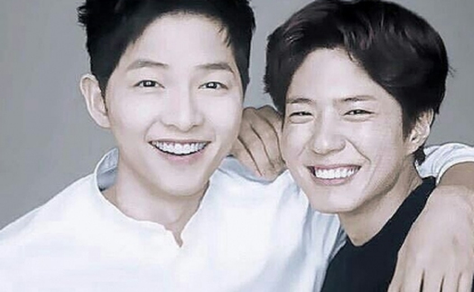 Song Joong Ki lại gây bão mạng với bức ảnh 'tình tứ' cùng Park Bo Gum