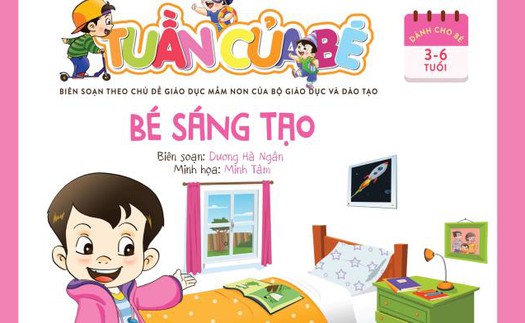 'Tuần của bé' - bộ sách tổng hợp đầu tiên cho trẻ nhỏ