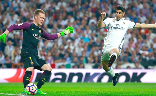 Ter Stegen là Xavi với đôi găng trong khung gỗ