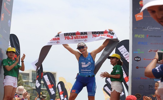 Ironman 70.3 Vietnam 2017 đã tìm ra những nhà tân vô địch