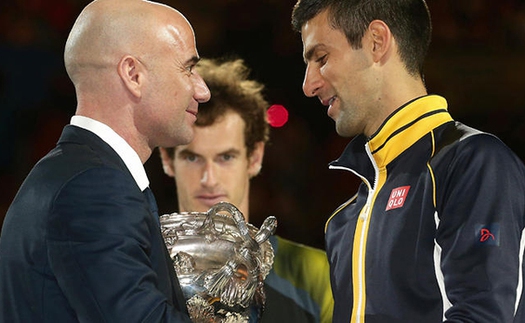 Andre Agassi, món quà tuyệt vời nhất cho tuổi 30 của Djokovic