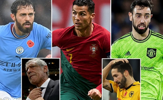 Bồ Đào Nha chốt đội hình dự World Cup 2022: Kỉ lục gia Ronaldo