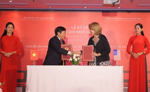 Bộ VHTTDL và Phòng thương mại Hoa Kỳ ký hợp tác phát triển toàn diện