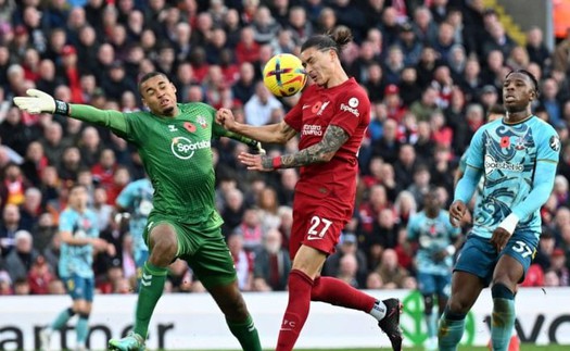 Điểm nhấn Liverpool 3-1 Southampton: Nunez đập tan chỉ trích