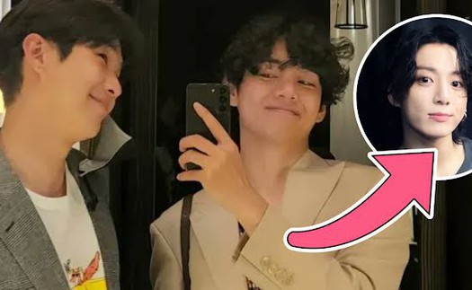 V BTS và Jungkook đi ăn chơi với nam diễn viên Choi Woo Shik