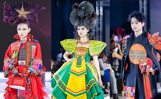 NTK Đắc Ngọc mang thổ cẩm Việt đến Bangkok Kids International Fashion Week 2022