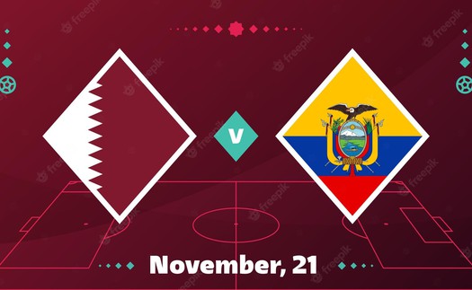 Xem trực tiếp trận Qatar vs Ecuador ở đâu? Kênh nào?