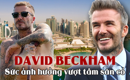 David Beckham phong độ và quyền lực ở tuổi 47: Triệu phú sắp làm 'ông nội' vẫn lịch lãm như nam thần, 'bỏ túi' thêm hàng triệu đô nhờ World Cup 2022