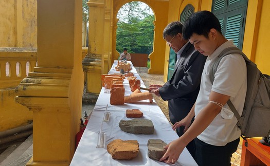 Phát hiện thêm dấu tích cấu trúc, phạm vi khu vực Chính điện Kính Thiên thời Lê tại Hoàng thành Thăng Long