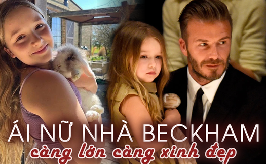 'Công chúa nhỏ' nhà triệu phú Beckham: Sinh ra đã 'ngậm thìa bạc' nhưng được dạy dỗ rất kỷ luật, bộc lộ tài năng trong lĩnh vực không ngờ
