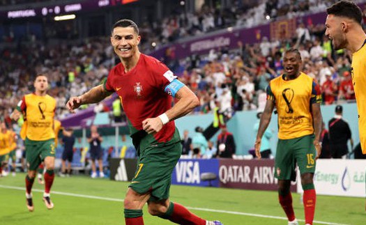 Điểm nhấn Bồ Đào Nha 3-2 Ghana: Ronaldo đi vào lịch sử