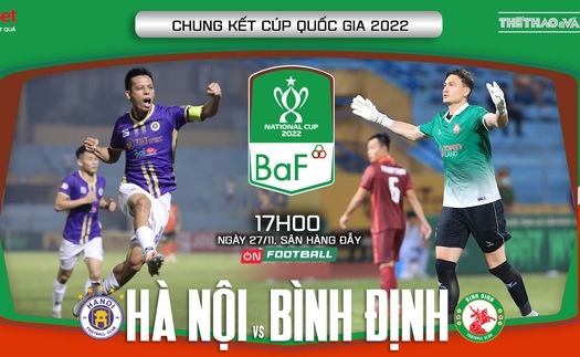 Nhận định bóng đá Hà Nội vs Bình Định (17h00, 27/11) | Cúp Quốc gia 2022 