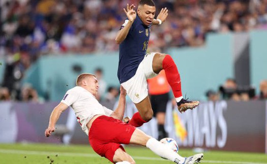 Kết quả bóng đá Pháp 2-1 Đan Mạch: Mbappe lập cú đúp, Pháp vào vòng 1/8 World Cup