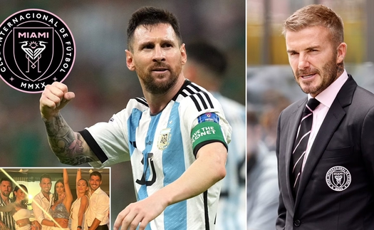 Messi cân nhắc khả năng gia nhập đội bóng của David Beckham