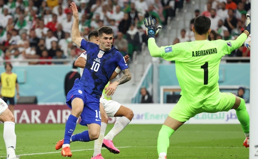 Điểm nhấn Iran 0–1 Mỹ: Vào vòng 1/8, nhưng mất Pulisic