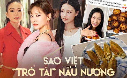 Những lần 'tai nạn' nấu nướng của sao Việt: Amee tự nhận nấu tệ, Hari Won rán há cảo cháy đen