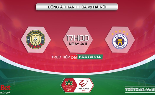 Soi kèo nhà cái Thanh Hóa vs Hà Nội. Nhận định, dự đoán bóng đá V-League (17h00, 4/11)