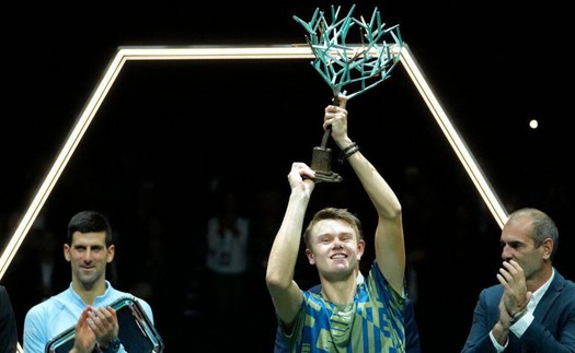 Hạ Novak Djokovic, Holger Rune vô địch Paris Masters 2022: Ngôi sao mới trên bầu trời ATP