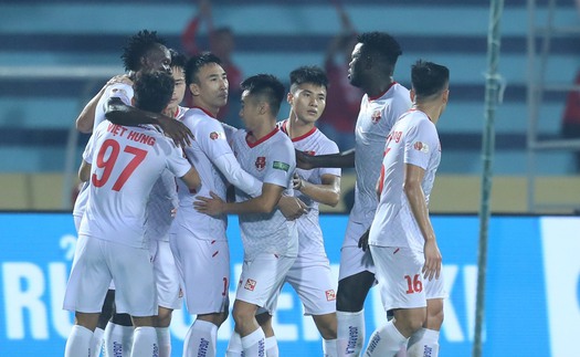 V-League 2022: Hải Phòng tạm chiếm ngôi đầu 