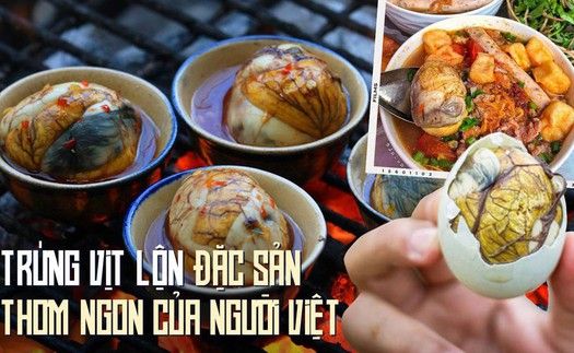 Cộng đồng mạng “hoang mang” khi trứng vịt lộn nằm trong danh sách món trứng tệ nhất thế giới