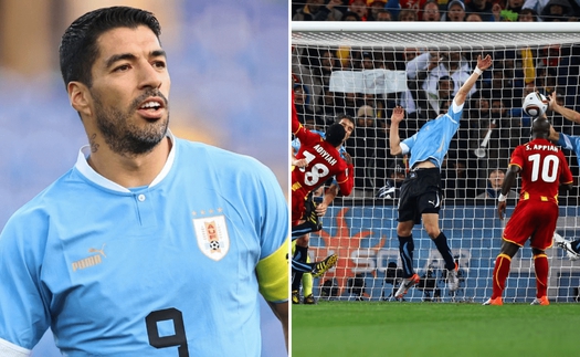 Luis Suarez từ chối xin lỗi tuyển Ghana