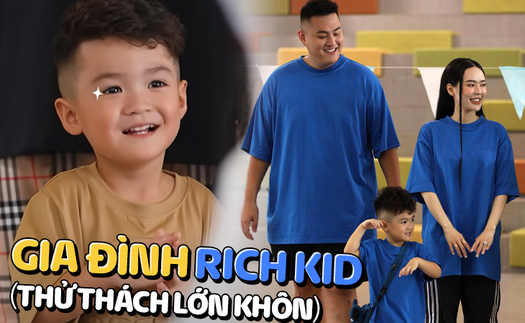 Gia thế khủng của rich kid 'Thử thách lớn khôn 2': Bố là con trai ông trùm điện tử, mẹ là hot girl nổi tiếng