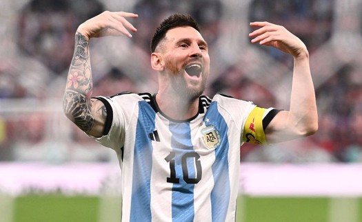 Messi vỡ òa hạnh phúc khi giúp Argentina vào chung kết World Cup 2022