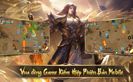 Hình ảnh đông vui của Kiếm Vương 1 – ADNX Mobile gợi nhớ về một thời thanh xuân của biết bao game thủ