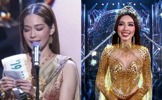 Miss International 2019 cầm giấy phát biểu gây tranh cãi, khán giả nhớ lại màn 'bắn' 4 thứ tiếng của Thùy Tiên