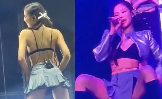 Tranh cãi xoay quanh trang phục hở hang và vũ đạo sexy của Jennie (BLACKPINK) tại Pháp