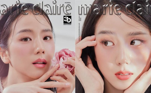 Jisoo Blackpink hóa 'nàng thơ Dior' trên bìa Marie Claire